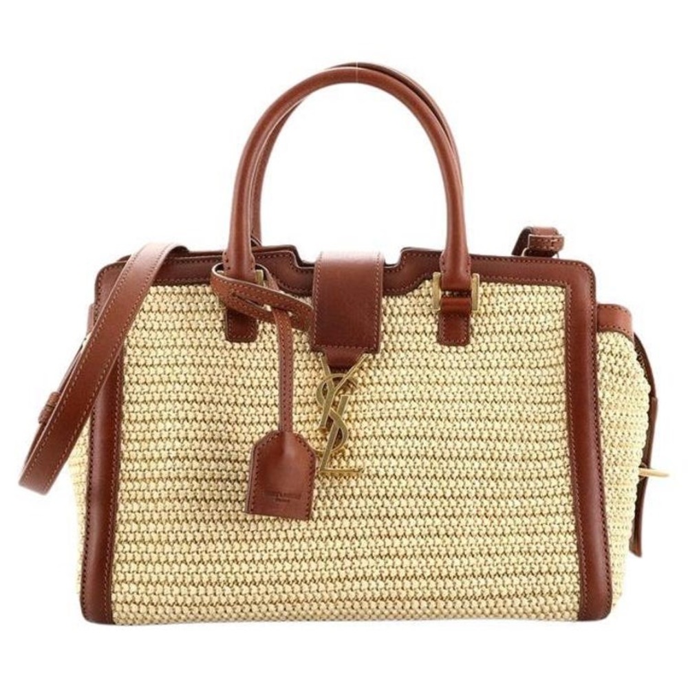 YSL Cabas Raffia Bag